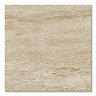 Capri Brown Travertine Stone Effect Wall & Floor Tiles - 600 x 600mm