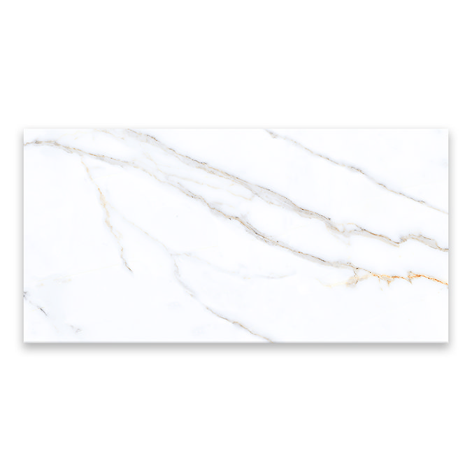 Marble Effect Large Format Wall Tiles - 450 x 900mm