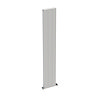 Carisa Monza Double Panel Textured White Aluminum Radiator 1800 x 280mm