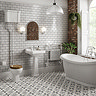 Carlton 1 Tap Hole Traditional Basin + Pedestal