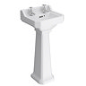 Premier Carlton 4-Piece Traditional 2TH Bathroom Suite - 500mm Basin  Feature Large Image