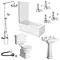 Carlton 560 Complete Traditional Bathroom Package Large Image