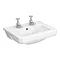 Carlton 560 x 450 2TH Semi Recessed Basin - NCS808 Large Image