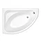 Carlton Bathroom Suite + Reef Offset Corner Bath Feature Large Image