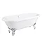 Carlton Traditional Double Ended Roll Top Bathroom Suite (1695mm)  In Bathroom Large Image