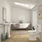 Carlton Traditional Double Ended Roll Top Bathroom Suite (1695mm) Large Image