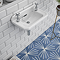 Carlton 515mm Traditional Cloakroom Basin (2 Tap Hole - Depth 300mm)