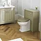 Carlton Traditional Back To Wall Pan (Excluding Seat) - NCS806 Profile Large Image