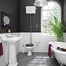 Carlton Traditional High Level Toilet with Soft Close Seat