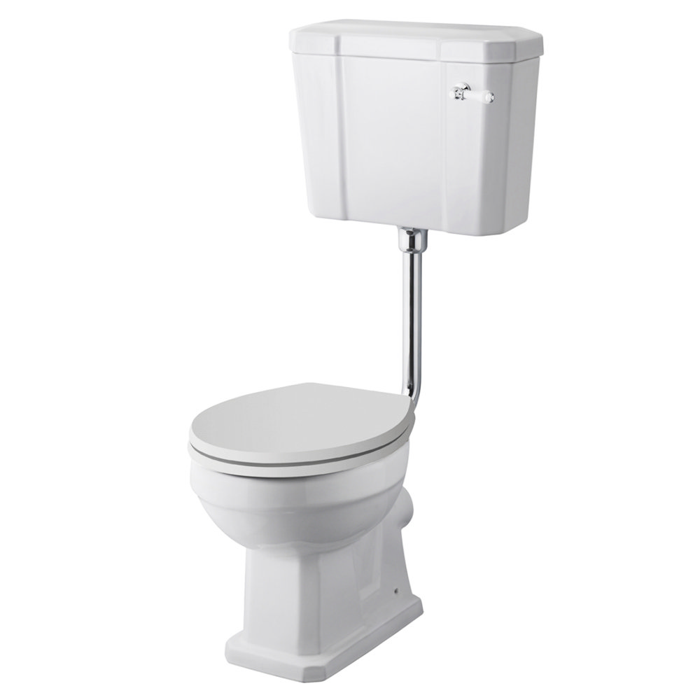 Carlton Traditional Low Level Toilet With Soft Close Seat - Various 