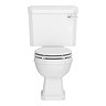 Carlton Traditional Toilet with Soft Close Seat - Gloss White  Large Image