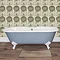JIG Ashby Cast Iron Roll Top Bath (1720x740mm) with Feet In Bathroom Large Image