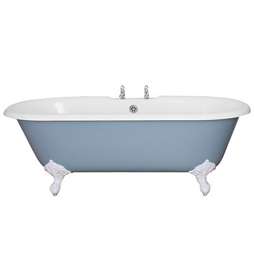 JIG Ashby Cast Iron Roll Top Bath (1720x740mm) with Feet Profile Large Image