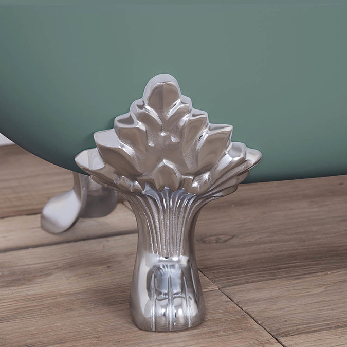 JIG Banburgh Large Cast Iron Roll Top Bath (1825x780mm) with Feet Feature Large Image