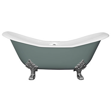 JIG Banburgh Large Cast Iron Roll Top Bath (1825x780mm) with Feet  Feature Large Image