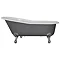 JIG Beaulieu Cast Iron Roll Top Slipper Bath (1720x740mm) with Feet Large Image