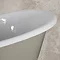 JIG Belvoir 0TH Cast Iron Roll Top Bath (1840x780mm) with White Feet  Feature Large Image