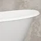 JIG Berwick Cast Iron Roll Top Bath (1720x680mm) with Feet  Standard Large Image