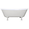 JIG Berwick Cast Iron Roll Top Bath (1720x680mm) with Feet Large Image