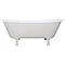 JIG Berwick Cast Iron Roll Top Bath (1720x680mm) with Feet Large Image