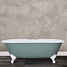 JIG Bisley Cast Iron Roll Top Bath (1690x750mm) with Feet  In Bathroom Large Image