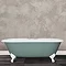 JIG Bisley Cast Iron Roll Top Bath (1690x750mm) with Feet  In Bathroom Large Image