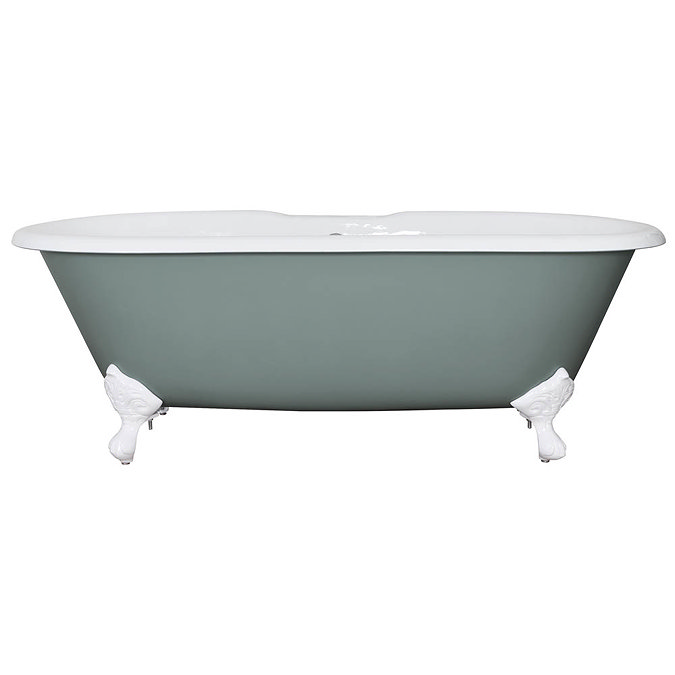 JIG Bisley Cast Iron Roll Top Bath (1690x750mm) with Feet Large Image