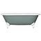 JIG Bisley Cast Iron Roll Top Bath (1690x750mm) with Feet Large Image