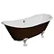 Carron Double Slipper Cast Iron Bath - 13 Colour Finish Options Large Image
