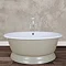 JIG Drum Round Cast Iron Bath (1325x520mm)  In Bathroom Large Image