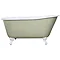 JIG Lille 0TH Cast Iron Roll Top Bath (1450x700mm) with Feet Large Image
