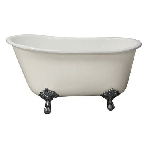 Carron Single Slipper Cast Iron Bath - 13 Colour Finish Options Feature Large Image