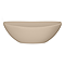 Casca Matt Latte Oval Counter Top Basin 0TH - 410 x 330mm