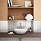 Casca Oval Counter Top Basin 0TH - 410 x 330mm  In Bathroom Large Image