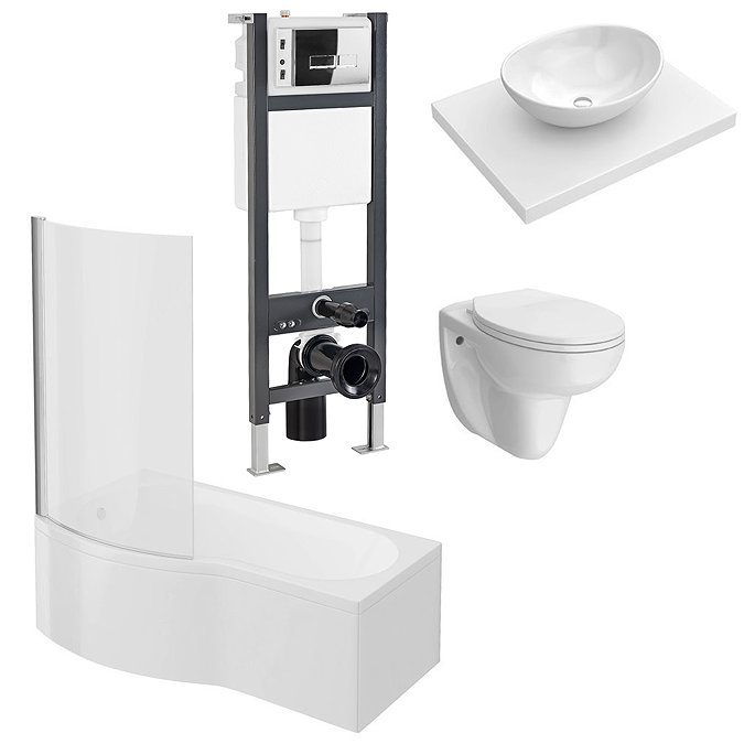 Casca Wall Hung Bathroom Suite