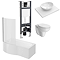 Casca Wall Hung Bathroom Suite