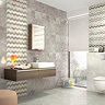 Casca White Matt Porcelain Floor Tiles - 60 x 60cm  Profile Large Image