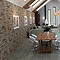 Cascade Cream Split Face Stone Wall Tiles - 250 x 445mm  Profile Large Image