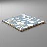Cassola Blue Terrazzo Effect Wall and Floor Tiles - 225 x 225mm