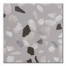 Cassola Grey Terrazzo Effect Wall and Floor Tiles - 225 x 225mm