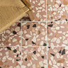 Cassola Pink Terrazzo Effect Wall and Floor Tiles - 225 x 225mm