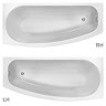 Cast 1685 x 685 Space Saving Bath (Inc. Front Panel)  Feature Large Image