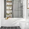 Cast 1685 x 685 Space Saving Bath (Inc. Front Panel) Large Image