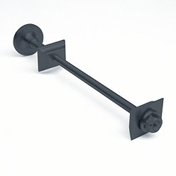 Cast Iron Radiator Luxury Wall Stay Bracket - Anthracite Grey