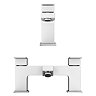Cast Modern Bathroom Tap Package (Bath + Basin Tap)  additional Large Image