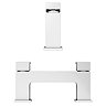 Cast Modern Bathroom Tap Package (Bath + Basin Tap)  Newest Large Image