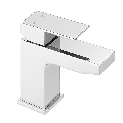 Cast Mono Basin Mixer with Waste - Chrome Large Image