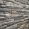 Casterton Graphite Stone Effect Split Face Tiles - 100 x 500mm