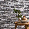 Casterton Grey Stone Effect Split Face Tiles - 100 x 500mm