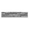 Casterton Light Grey Stone Effect Split Face Tiles - 100 x 500mm